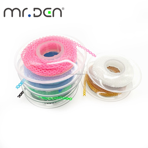 Mr.Den Equipo Dental, Consumibles Dentales, Cadenas Elásticas, <span class=keywords><strong>Brackets</strong></span> de Ortodoncia, Cadenas de Fuerza, <span class=keywords><strong>Brackets</strong></span> de Ortodoncia para Dientes - Product Image 1