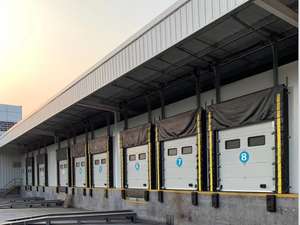 Fournisseur CE, nouvelle conception, joint de porte en alliage d'aluminium durable, abri pour quai de chargement et entrepôt - Product Image 2