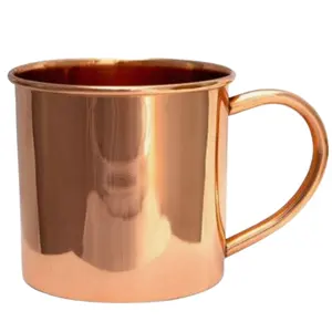 Factory Direct Moscow Mule Mugs Copper Cup Kitchenware Copper Mugs Chilled Drinks Cocktails Cups at Affordable Price
