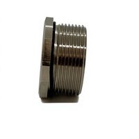 Bouchon Caché Universel en Métal Fileté IP68 M32*1.5 Métrique pour Tuyau PG/G, Bouchon de Trou pour Boîtier Électrique Industriel