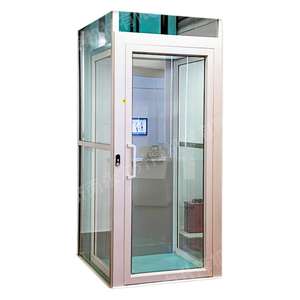 Ascenseur domestique hydraulique compact pour villas, greniers et maisons auto-construites, intérieur et extérieur, deux à trois étages - Product Image 1