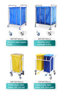 Hoge Kwaliteit Ziekenhuis Kliniek Chirurgische Kar Rvs Medische Kar Instrument Dressing Wasserij Verpleegwagen - Product Image 6