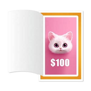 Diseño Gratuito Personalizado de Tarjetas con Ventana Abierta y Lengüeta Desgarrable, Impresión Digital - Product Image 1