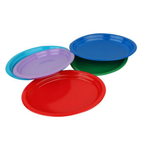 Hôtel utiliser cloisonné vert <span class=keywords><strong>compartiment</strong></span> assiettes jetables pour mariage - Product Image 6