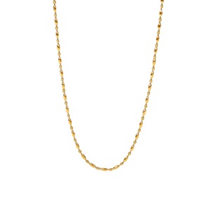 Vershal VSB-20 acciaio inossidabile placcato <span class=keywords><strong>oro</strong></span> 18K minimalista Vintage a forma di grani di riso a maglia collana a catena - Product Image 5