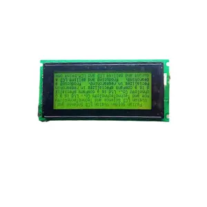 Màu vàng-màu xanh lá cây LCD hiển thị bảng điều khiển COB 0.04*0.04 Dot Pitch LCM mô-đun Dot Matrix LCD