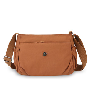 Women's Solid Color Shoulder Bag Horizontal Square Water Resistant Casual Crossbody Bag For Everyday Outfits - Product Image 3