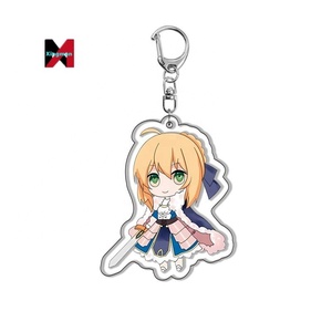 Llavero de Anime FATEED FGO con Karna Tamamo Lancer Artoria Merlin Enkidu Charm - Product Image 3