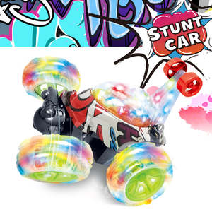 Hot Selling Musical Rc Stunts Rennwagen Fernbedienung Rolling Race Toy <span class=keywords><strong>Car</strong></span> Blinklicht Electric Tumbling Stunt <span class=keywords><strong>Car</strong></span> - Product Image 5