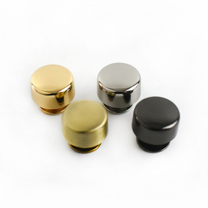 Clous ronds en métal de 9 mm, <span class=keywords><strong>rivets</strong></span> plats en alliage <span class=keywords><strong>pour</strong></span> sac en <span class=keywords><strong>cuir</strong></span> |   Boucle décorative <span class=keywords><strong>pour</strong></span> clou de pied, vente en gros, logo personnalisé, OEM - Product Image 3