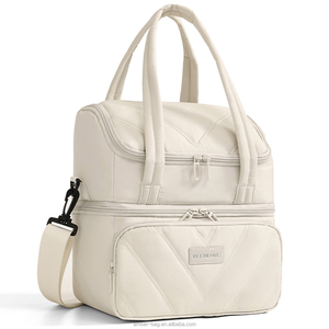 Bolsa Térmica Portátil de Doble Compartimento, Gran Capacidad para <span class=keywords><strong>4</strong></span> Personas, Lonchera, <span class=keywords><strong>Picnic</strong></span>, Camping, Portátil - Product Image 6