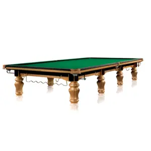 Excellent Quality Luxury Billiard Table Real Leather Pocket Portable Billiard Table