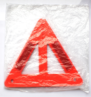 Triangle d'avertissement de voiture réfléchissant pliable de trousse à outils d'urgence d'approvisionnement direct d'usine pour la sécurité du coffre de véhicule
