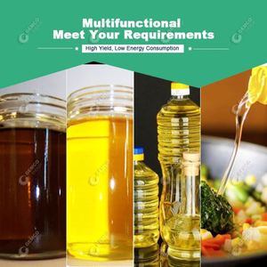 Quy Mô Nhỏ Ăn Được Đậu Tương Palm Hạt Nhân Dầu Hướng Dương Tinh Chế Máy Cho Chế Biến Mini Thô Nấu Ăn Rau, Dừa, Cá - Product Image 6