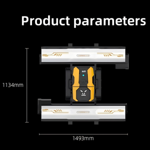 Robot nettoyeur d'énergie photovoltaïque anti-chute panneaux solaires Machine de nettoyage de panneaux photovoltaïques à double usage sec et humide - Product Image 2