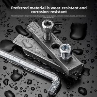 Fabricant OEM/ODM de la marque DSH - Extracteur de filetage cassé pour robinet QCQ-001 personnalisé - Outil de démontage de vanne d'angle de tuyau d'eau