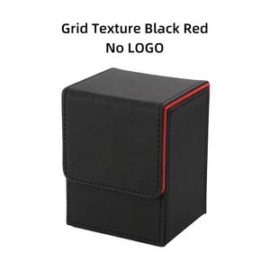   Boîte de rangement pour cartes à collectionner Yugioh Anime TCG Twin Flip, 80+ cartes, en cuir et velours, accessoire de jeu de société, design unique - Product Image 3