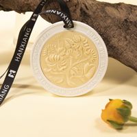 Pendentif diffuseur d'arômes en plâtre et argile parfumée pour armoire, motif personnalisable en usine