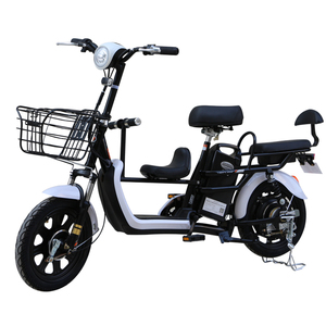 Bicicleta eléctrica para padres e hijos en stock, la bicicleta eléctrica de tres asientos de 14 pulgadas más vendida para bicicletas gruesas baratas y de buena calidad - Product Image 5