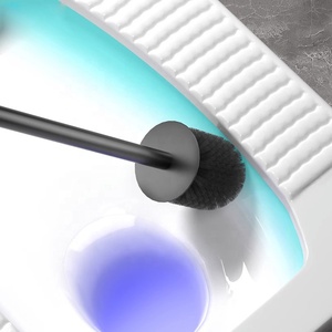 Cheap Household Economical Bathroom Rust Free Space <strong>Aluminum</strong> Wall Mounted Floor Standing <strong>Toilet</strong> <strong>Brush</strong> <strong>Toilet</strong> Cleaning <strong>Brush</strong> - Product Image 6