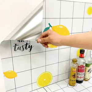 60*300CM 모자이크 벽 타일 껍질과 스틱 자체 접착 Backsplash DIY 주방 기름 증거 벽 스티커