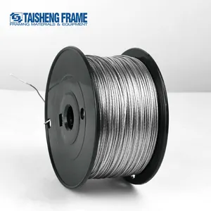 Cadre photo fil d'acier zingué TS-F02 fil d'acier suspendu corde d'image fil d'acier
