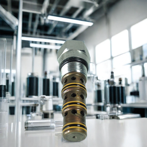 Katup kartrid hidrolik berulir 2 posisi 3 arah ventilasi Internal N04A4 kontrol arah katup arah Piloted Parker - Product Image 6