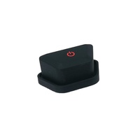 Clavier à bouton poussoir en caoutchouc de silicone personnalisé et claviers à boutons poussoirs conducteurs pour télécommande