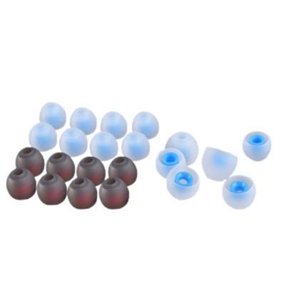 Custom Logo Wireless Earphone Silicone Ball Ear Tips Dual Color Rubber Product