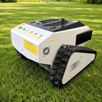 Tondeuse à gazon robotisée autonome à commande à distance, autopropulsée, pour usage commercial et industriel, à braquage zéro