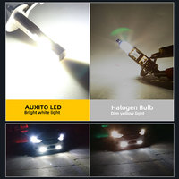Super brillante Auto lámparas H1 enchufe coche reacondicionamiento bombillas Led 12V coche 3570 CSP LED niebla/luces de conducción faro blanco faro delantero antiniebla