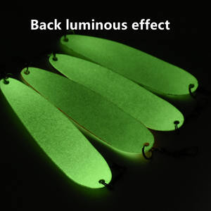 MISTER LURE 110mm Trolling Spoon Lure Grandi Esche Da Pesca Metal Hardbait Fishing Tackle - Product Image 5