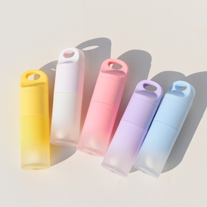 C-Stock 4ml 5ml 6ml 7ml màu hồng rỗng vòng <span class=keywords><strong>Lipgloss</strong></span> container ống với Frosted Gradient chai thấp moq Son môi Ống - Product Image 6