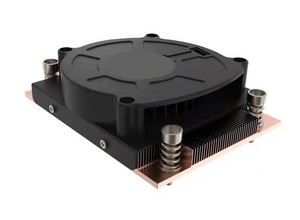 Ventilador de <span class=keywords><strong>Cpu</strong></span> RGB Delgado, Enfriador de <span class=keywords><strong>Cpu</strong></span> de escritorio con aletas de cobre para <span class=keywords><strong>AMD</strong></span> Am5 Ryzen 7000 Itx Htpc, procesador, uso de rendimiento de refrigeración por aire - Product Image 4