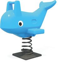 Jouet à ressort pour enfants en forme de dessin animé, balançoire à ressort pour aire de jeux extérieure, équipement de jeu rebondissant pour tout-petits