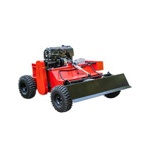 Débroussailleuse thermique 800 mm pour l'agriculture, désherbeur puissant, coupe-bordures 4 temps, tondeuse à gazon diesel robotisée pour l'agriculture