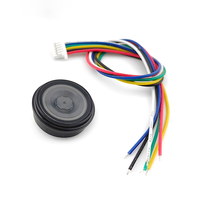 Mini Escáner OEM GM910S, Pequeño, Redondo, Negro, Lector de Códigos de Barras DPM 1D 2D, Módulo de Escaneo Integrado con Grabado Láser