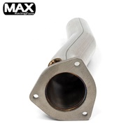 Kit de tuyau d'échappement en acier inoxydable de 2,5'' pour VW Volkswagen MK3 VR6 12V, pièces de course automobile, tuyau de test, tuyau de descente pour moteur turbo