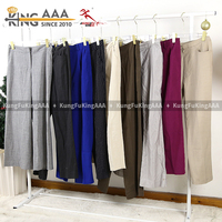 Celana Panjang Wanita Bekas Grosir Model Straight Leg Vintage High Waist Kasual Kantor Kerja Bisnis