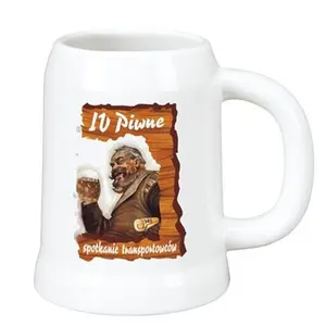 Jarra de cerveza B/406 de cerámica, merchandising personalizado - Product Image 1