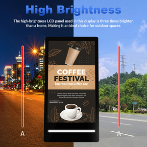 Pantalla Digital Plegable Portátil para Exteriores de 32 Pulgadas, 55 Pulgadas, 43 Pulgadas, IP55 Resistente al Agua, 1800 Nits, con Batería - Product Image 4