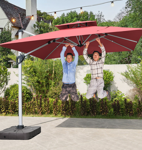 Sombrilla Parasol de 10 Pies para Jardín y Playa, Carpa Comercial para Lluvia con Logotipo Personalizado Impreso - Product Image 2