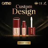 6,5 ml – Nouveaux contenants mignons et spéciaux pour huile à lèvres, tubes de brillant à lèvres, flacons de gloss, emballages cosmétiques pour fard à joues liquide, avec logo personnalisé