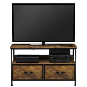 Kabinet dan dudukan TV kayu Panel mode Modern untuk ruang tamu kamar tidur atau aula lemari pameran furnitur serbaguna untuk televisi