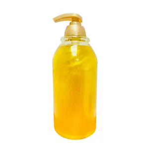 Private Logo 24K Solid Gold Body Wash Supplier Moisture Bath Foam Deep Clean Long Lasting Fragrance 24k gold shower gel