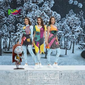 Disfraz de Halloween de la Película de Anime Sally, Conjunto de Disfraz para Fiesta, Disfraz de Navidad para Mujer, Mono Ajustado, Catsuit, Zentai, Bodysuit, <span class=keywords><strong>Leggins</strong></span> Góticos - Product Image 3