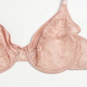 Ensemble <span class=keywords><strong>de</strong></span> lingerie sexy en dentelle pour femmes grandes tailles, soutien-gorge et culotte, taille 34 DD 44DD, 2 pièces - Product Image 3