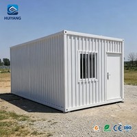 Structure en acier respirante de 20 pieds pour une installation rapide, conteneur mobile pliable pour bâtiments résidentiels et bureaux