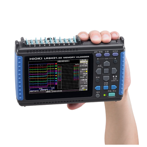 HIOKI LR8431 Registrador de Datos de Temperatura Multicanal Pequeño, Instrumento Analítico de Medición y Recopilación Eficiente - Product Image 1