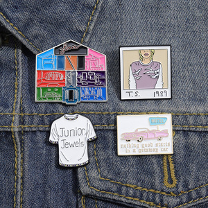 Pin de Esmalte de Cantante Femenina, Entradas de Concierto, Historia de Amor, Broche de Guitarra, Música Pop, Forever Is The Sweetest Con, Insignia, Joyería, Regalo - Product Image 2